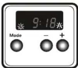 9:18米 Mode - +