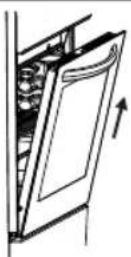 TAURUS HM664IXD PYRO - Removal of the Oven Door - 3