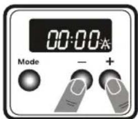 00:00* Mode - +