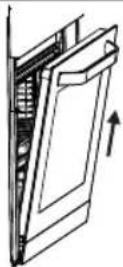 TAURUS HM778IXD - Démontage de la porte du four - 3