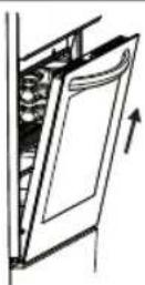 TAURUS HS576IXM - Removal of the Oven Door - 3