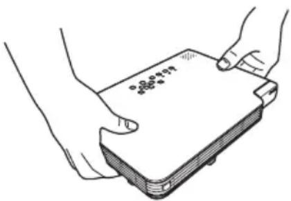 CASIO XJS33 - ●Précautions à prendre après la projection - 1