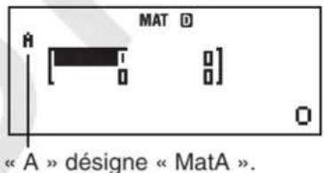CASIO fx991ES PLUS C - Calculs matriciels (MATRIX) - 2