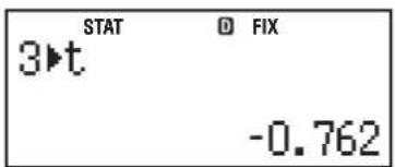 CASIO fx991ES PLUS C - Éécuter des calculs de distribution normale - 6