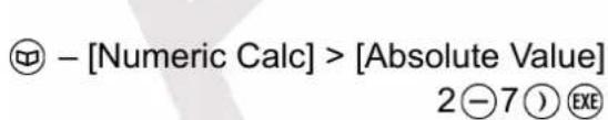 CASIO fx570CW - Absolute Value - 3