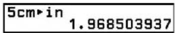 CASIO fx570CW - Constantes scientifiques - 9