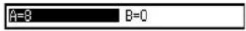 CASIO fx570CW - Écran de la liste de variables - 3