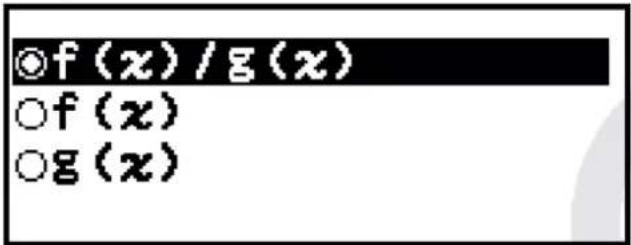 CASIO fx570CW - Nombre maximum de lignes dans un tableau de nombres selon Table Type - 1