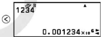 CASIO fx570CW - Notation d'ingénierie - 5