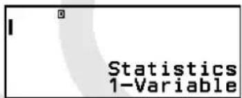 CASIO fx570CW - Effectuer des calculs de distribution normale (données à une seule variable uniquement) - 4
