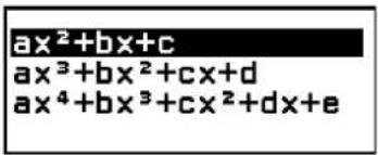 CASIO fx570CW - Procédure générale pour effectuer un calcul d'inégalité - 1