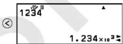 CASIO fx570CW - Notation d'ingénierie - 4
