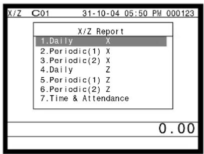 CASIO QT6100 - Procédure - 1