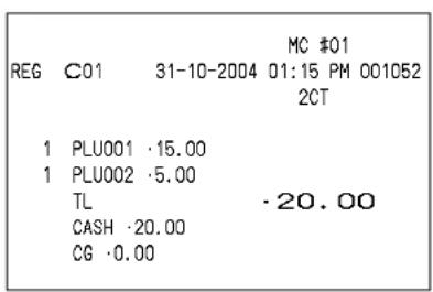 CASIO QT6100 - Exemple 2 - 2