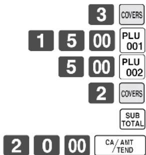CASIO QT6100 - Exemple 2 - 1