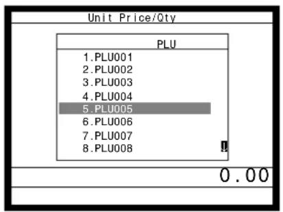 CASIO QT6100 - Programmation du prix unitaire des PLU fixes - 3