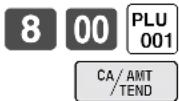 CASIO QT6100 - Montant tendu préréglé - 1