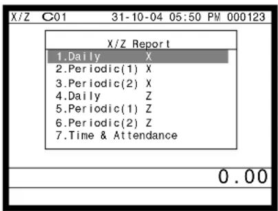 CASIO QT6100 - Procédure - 1