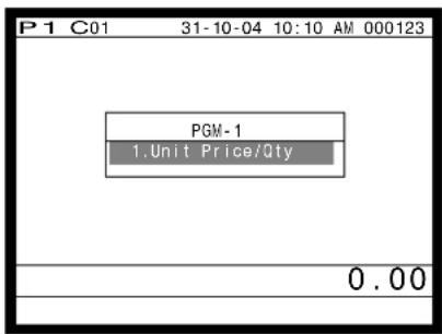 CASIO QT6100 - Programmation du pourcentage de remise et du montant de la réduction - 1