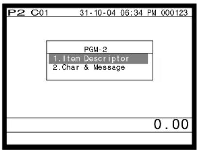 CASIO QT6100 - Programmation des caractères des touches de fonction - 1