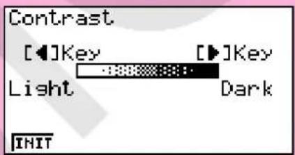 Contrast [◀]Key [▶]Key Light Dark INIT