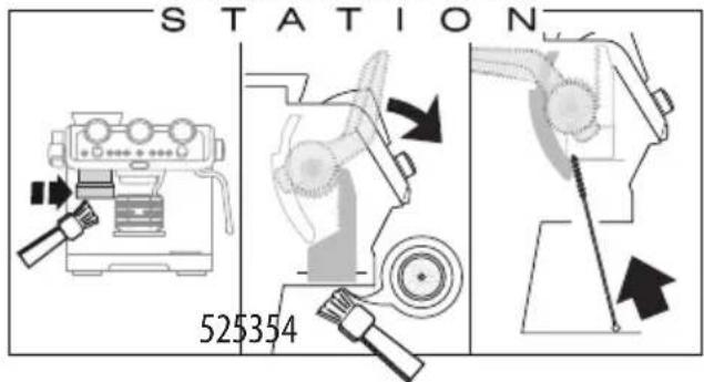 DELONGHI La Specialista Maestro EC9865M - Nettoyage de la « Smart tamping station » - 1