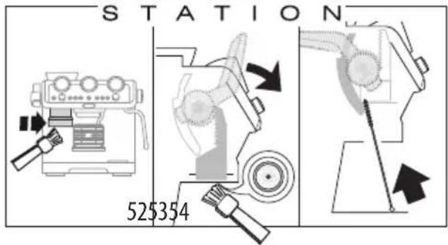 DELONGHI La Specialista Maestro EC9865M - Limpeza da "Smart tamping station" - 1