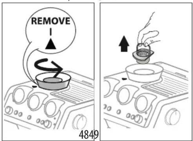 DELONGHI La Specialista Maestro EC9865M - Cleaning the burr - 1