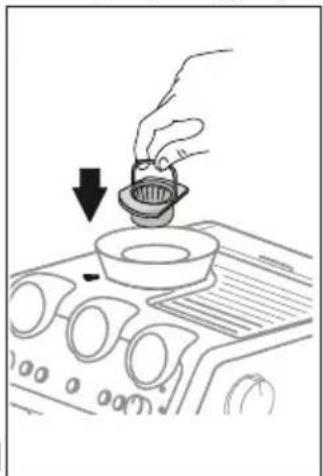 DELONGHI La Specialista Maestro EC9865M - Rengøring af "Smart tamping station" - 28