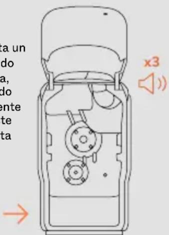 Zumex Soul Series 2 - → Por qué aparece una luz naranja intermitente y un sonido de aviso? - 1