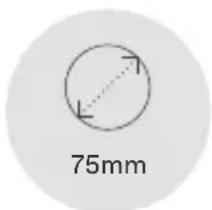 75mm