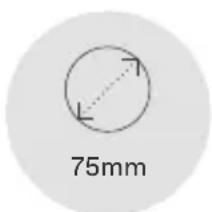 75mm