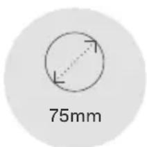 75mm