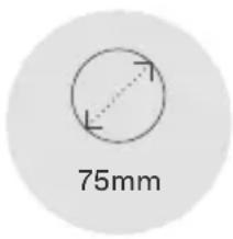 75mm