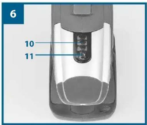 Workzone WZAS 1441 - Cambio dell'utensile (Fig. 7) - 1