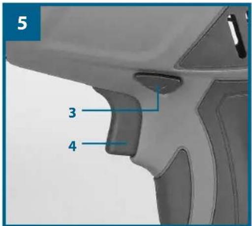 Workzone WZAS 1441 - Interruttore ON/OFF (Fig. 5/Pos. 4) - 2