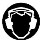 EINHELL KGS 210 - Oogbeschermer dragen - 1