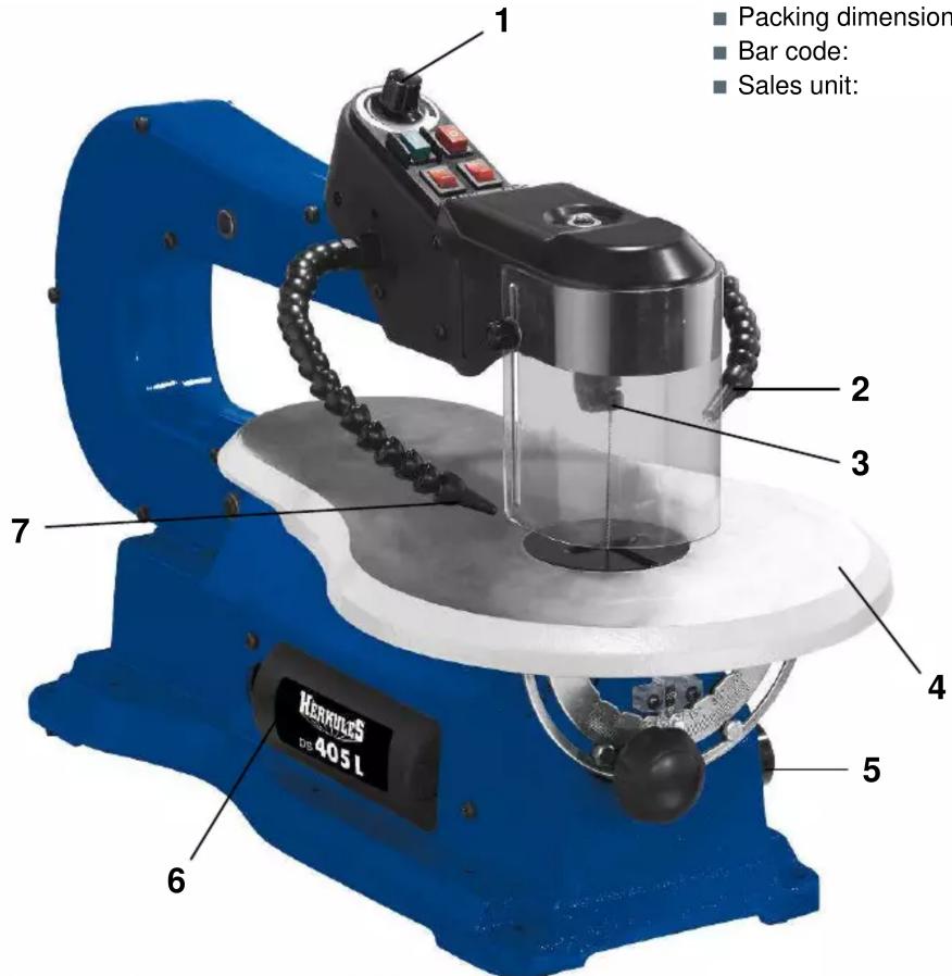 Herkules DS 405L - Features - 1