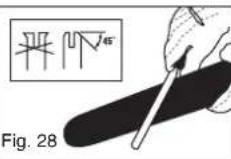 Hurricane MKS 4245 - APPLICAZIONE DELL'OLIO SULLA DENTELLATURA - 11