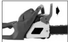 Hurricane MKS 4245 - Para Probar el CHAIN BRAKE: - 2