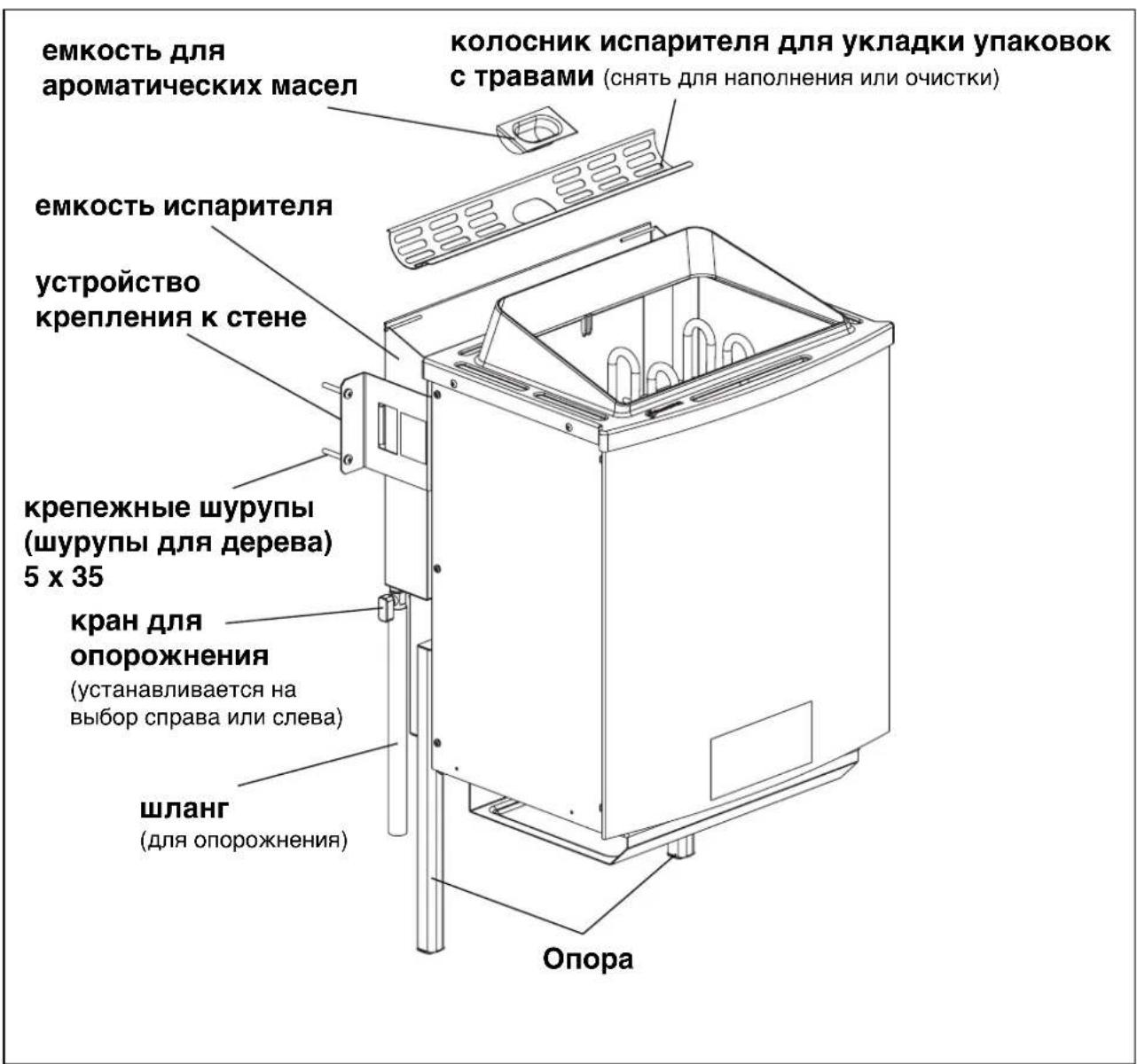 EINHELL DeLuxe - Монтаж печи - 1