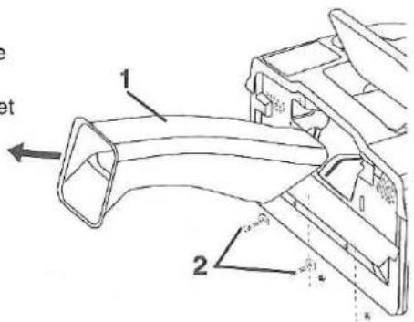 EINHELL Royal TMH 1200 - Assemblage des composants du collecteur - 1