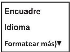 BRAUN NovoScan Super 8 Normal 8 - Opciones del menú - 2