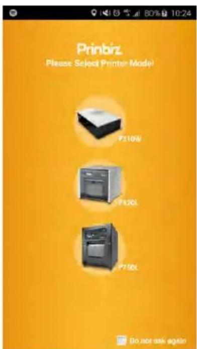 Prinbiz Please Select Printer Mode! $100 $120 $75 Do not ask again