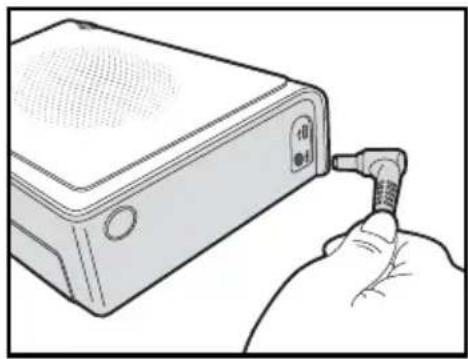 HITI P310W - - Netzkabel anschließen - 1