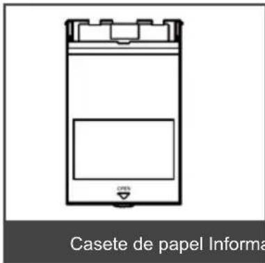 Casete de papel Informa