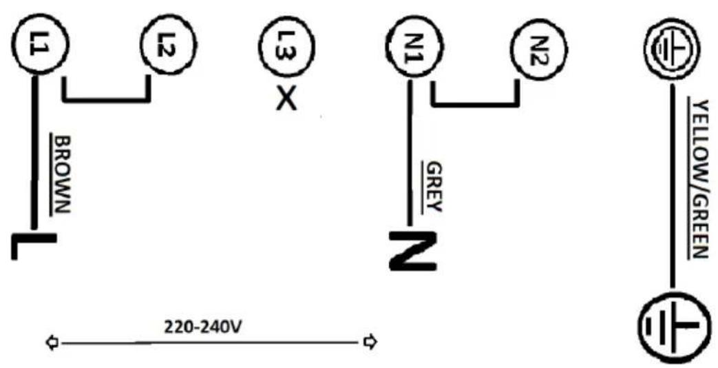 Airforce Aspira Slim Easy - Electrical connection diagram - 1