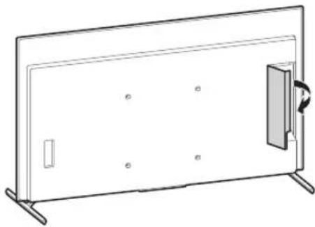 SONY XR77A80L - Pemasangan TV di dinding dari Penyangga di Atas Meja - 1
