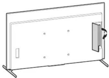 SONY XR77A80L - Installazione del televisore a parete dal supporto da tavolo - 1
