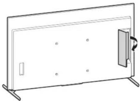 SONY XR77A80L - Montáž televízneho prijímača na stenu zo stolového stojana - 1